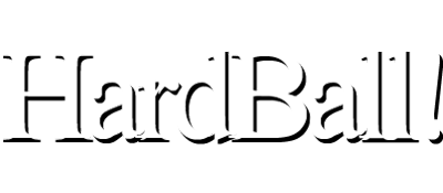Hardball! logo for ZX Spectrum